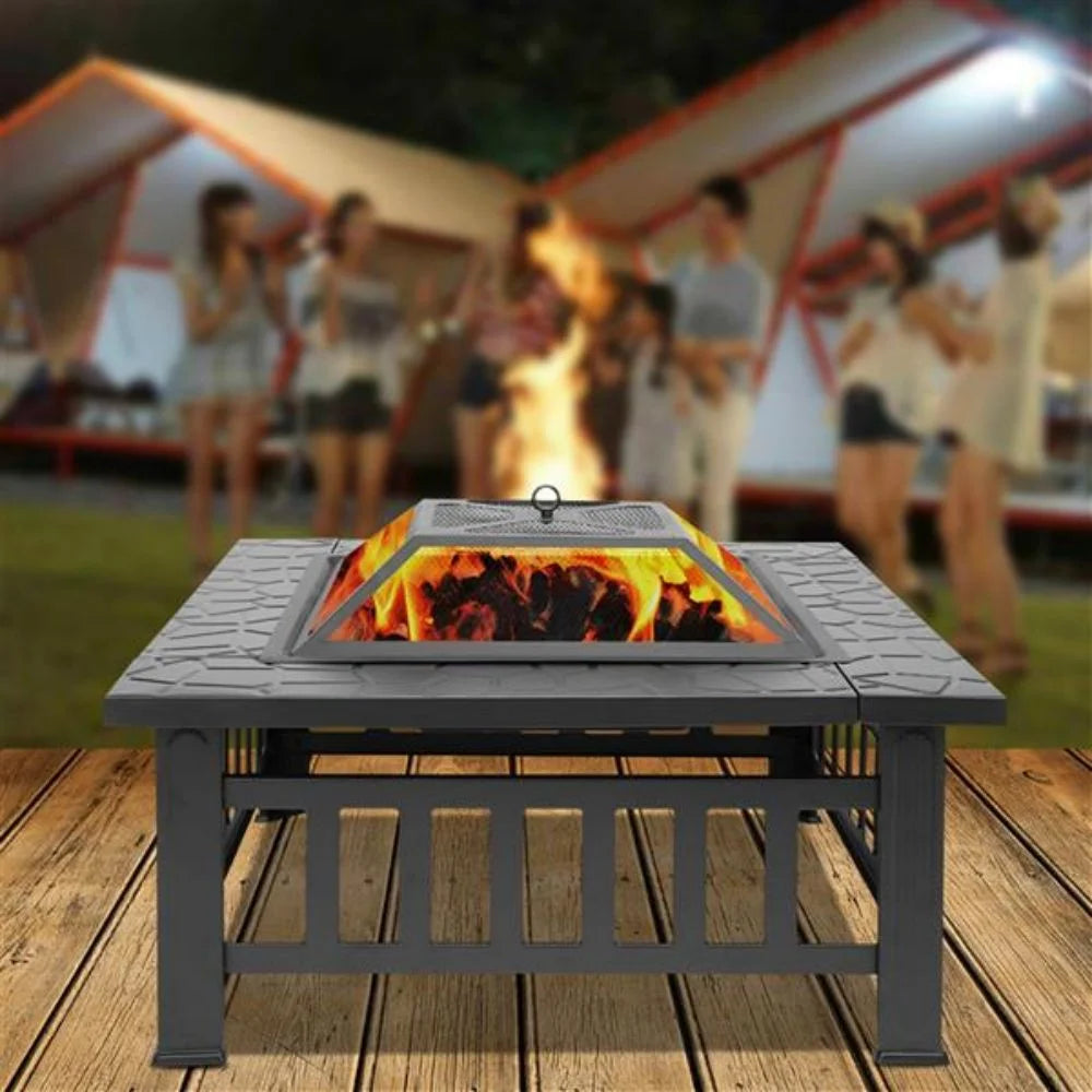 Crofton Square Steel Fire Pit